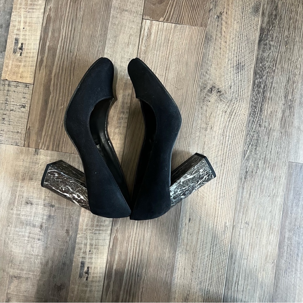 New‎ Look Women's Black Court Pumps